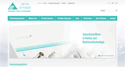 Desktop Screenshot of bpr-swiss.com